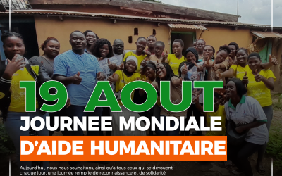 JOURNEE MONDIALE D’AIDE HUMANITAIRE